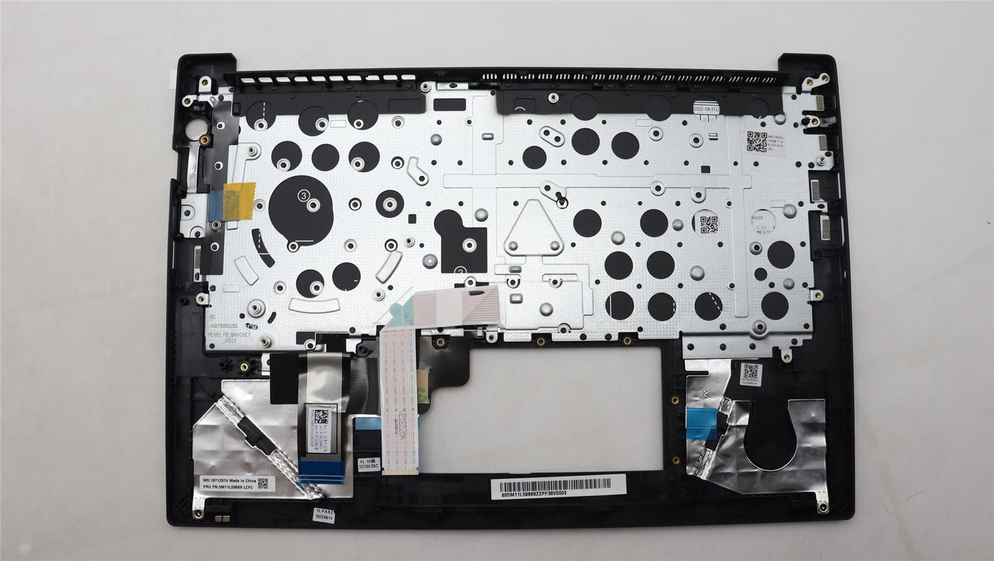 Lenovo ThinkPad E14 Gen 5 s Keyboard Palmrest Top Cover Belgian Black 5M11L59669