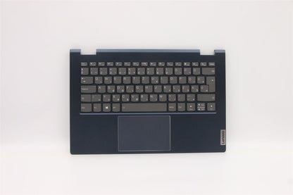 Lenovo Yoga 14s ITL Keyboard Palmrest Top Cover Hungarian Black 5CB1C92804