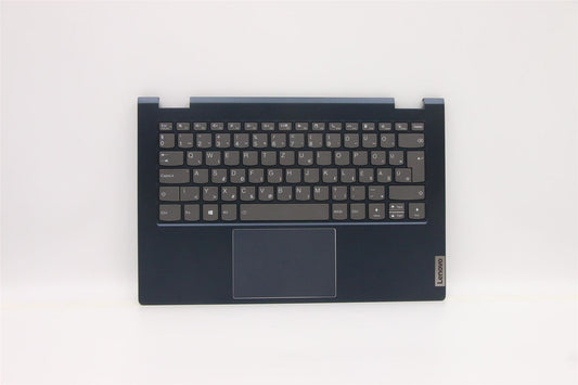 Lenovo Yoga 14s ITL Keyboard Palmrest Top Cover Hungarian Black 5CB1C92804