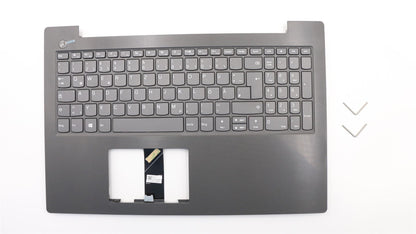 Lenovo V130-15IGM V130-15IKB Keyboard Palmrest Top Cover German Grey 5CB0R28196