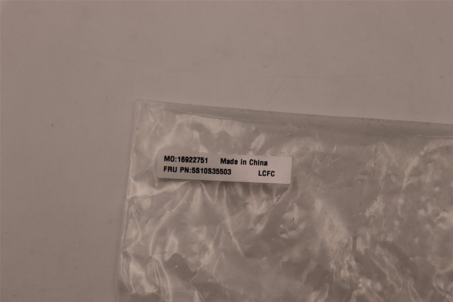 Lenovo SCREW Screw L82TK M2X3.5 OD3.6 T0.3SG 5S10S35503