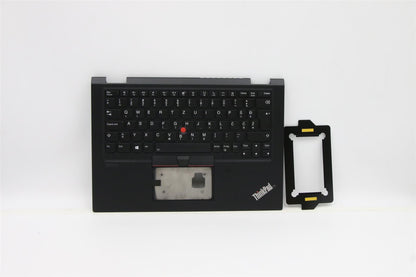 Lenovo ThinkPad X13 Gen 1 Keyboard Palmrest Top Cover Slovenian Black 5M10Y85872