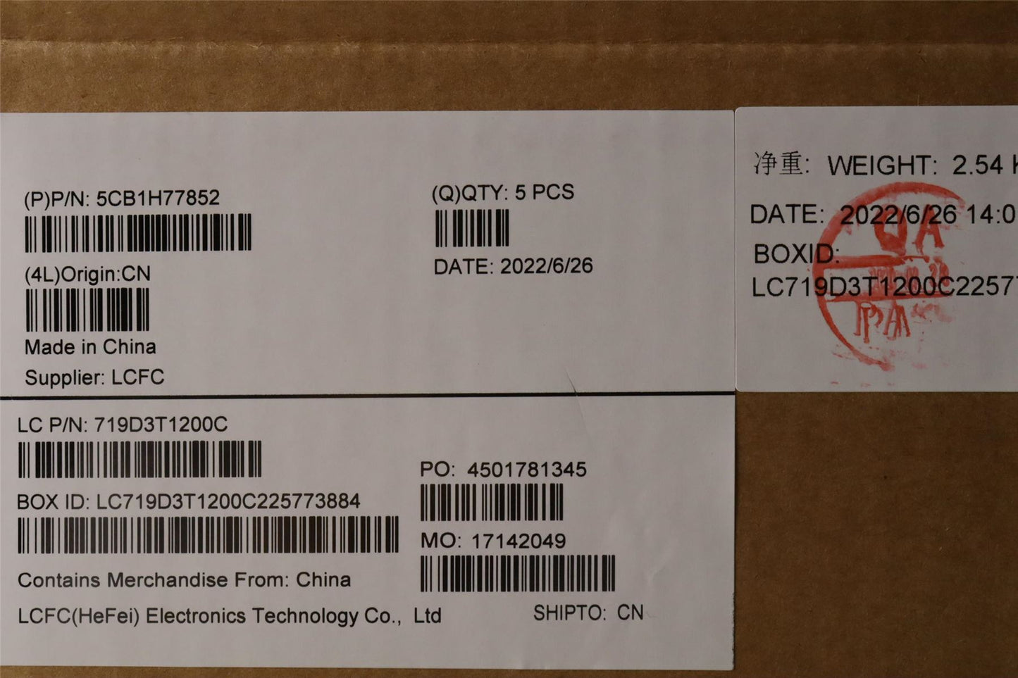 Lenovo Lower Case L 82RK M/B_U 5CB1H77852