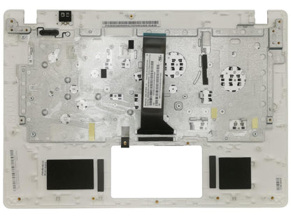 Acer Aspire V3-331 V3-371 Palmrest Cover Keyboard Nordic White 60.MPHN1.022