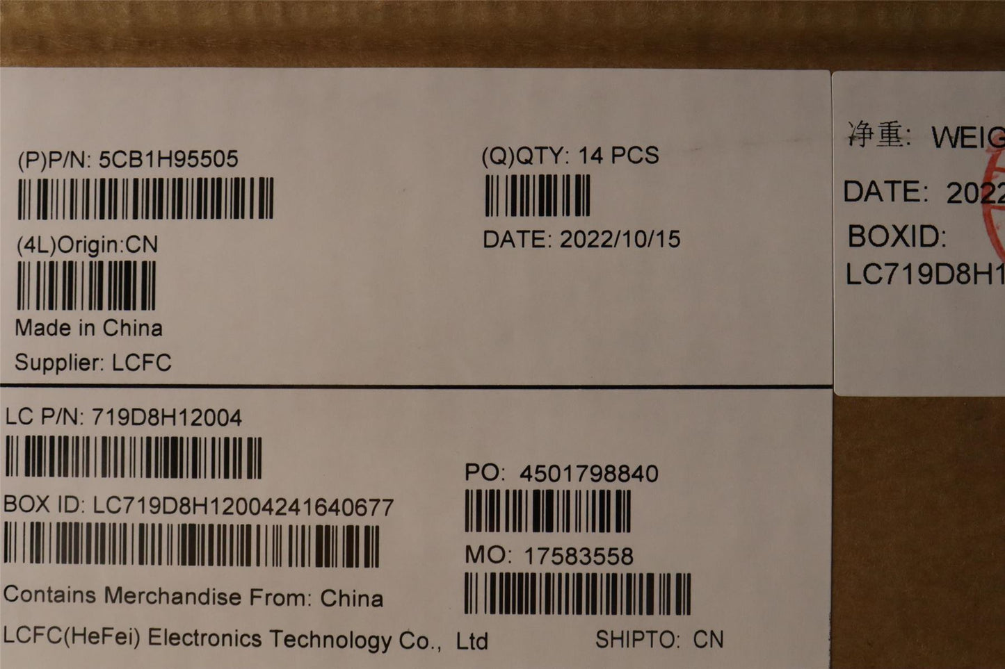 Lenovo Lower Case L 82SF PC AB 5CB1H95505