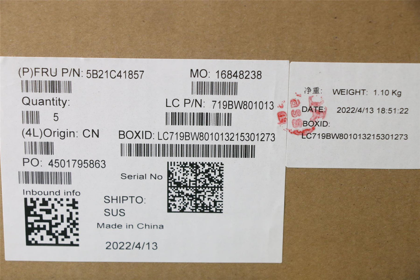 Lenovo ThinkPad X1 6th Gen X1 9th Gen Motherboard Mainboard UMA 8G 5B21C41857
