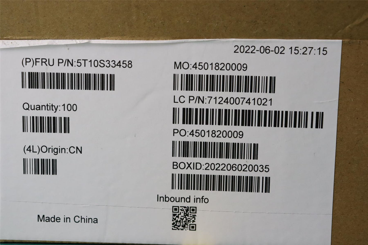 Lenovo TAPE Sponge WT 82TQ IR_LED 5T10S33458