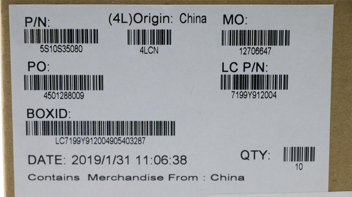 Lenovo 5S10S35080 ScrewL81LHMM2D6LK4.6D