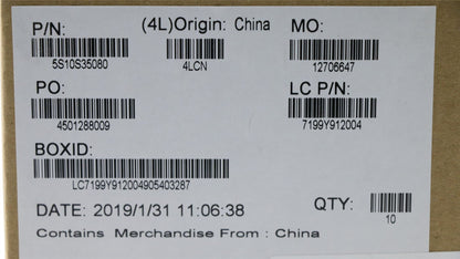 Lenovo 5S10S35080 ScrewL81LHMM2D6LK4.6D