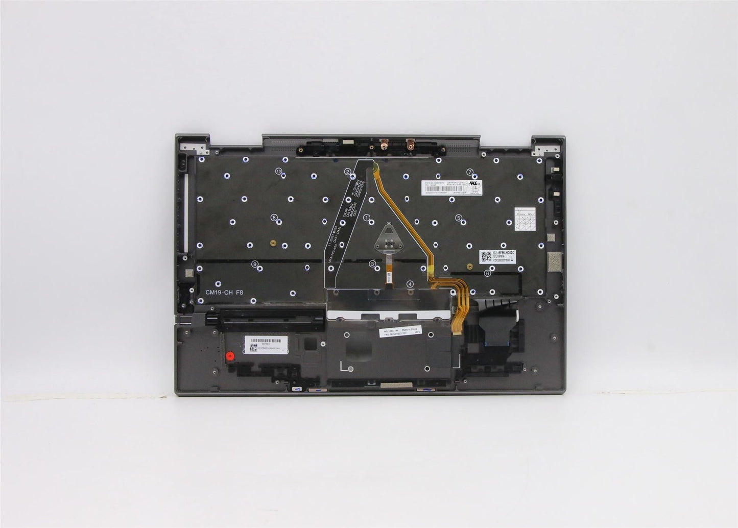 Lenovo ThinkPad X1 5th Gen Keyboard Palmrest Top Cover US Euro 5M10Z37122