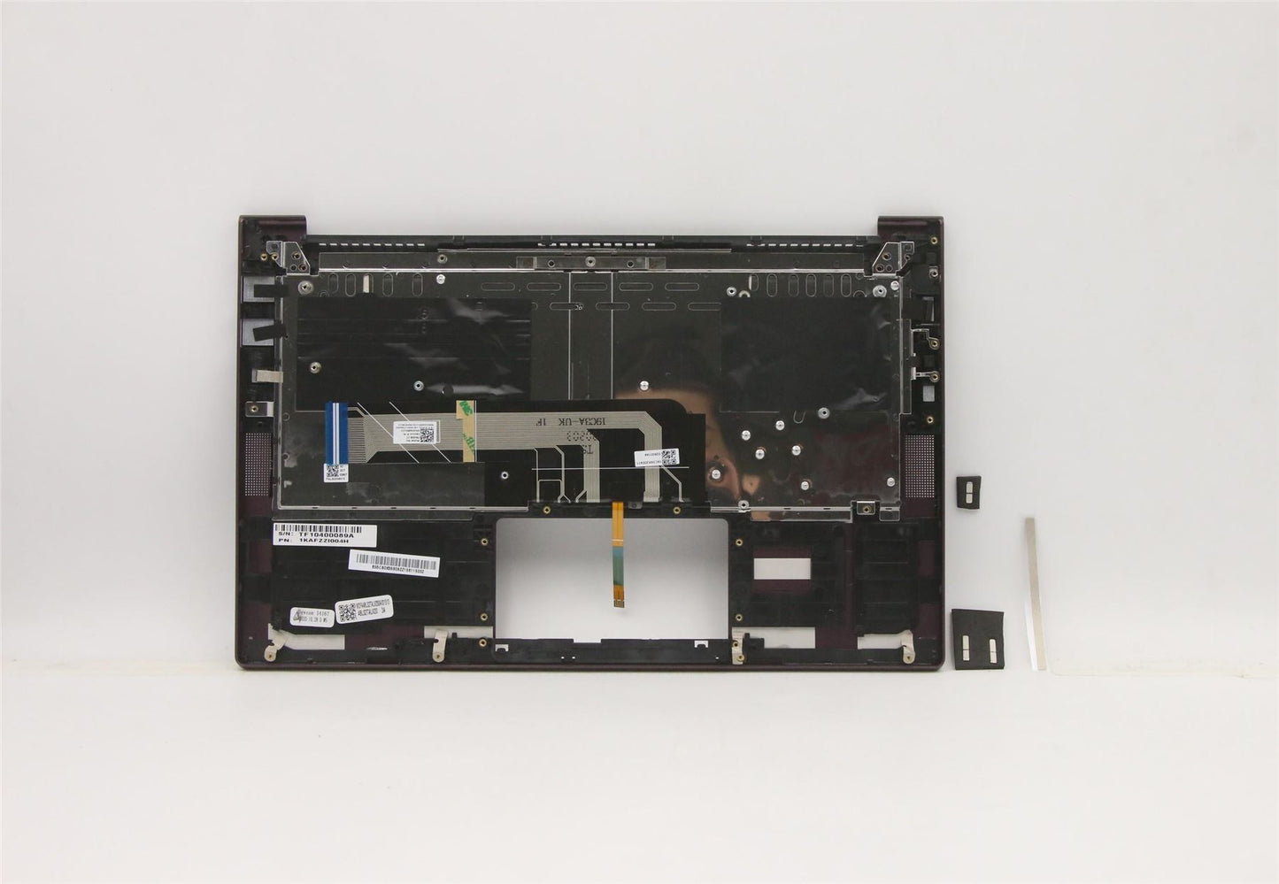 Lenovo IdeaPad 7 14IIL05 Keyboard Palmrest Top Cover Italian Orchid 5CB0X55909