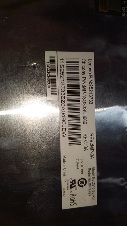 Lenovo T6E1B-CCY-RU-BlackKeySilverF-BLKBD Russian Keyboard 25213733