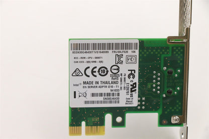Lenovo NETWRK_CRD Intel Ethernet I210-T1 Adapt 5N31B02416