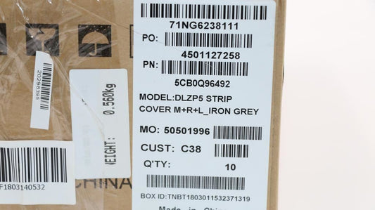 Lenovo Yoga 730-15IWL 730-15IKB Hinge Cap Strip Trim Cover Grey 5CB0Q96492