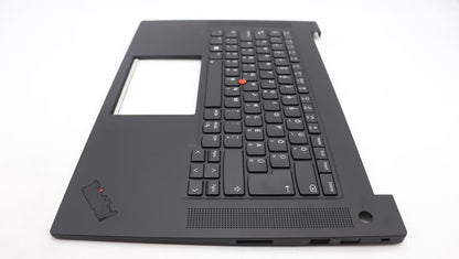 Lenovo ThinkPad P1 Gen 6 Keyboard Palmrest Top Cover Hungarian 5M11L89008