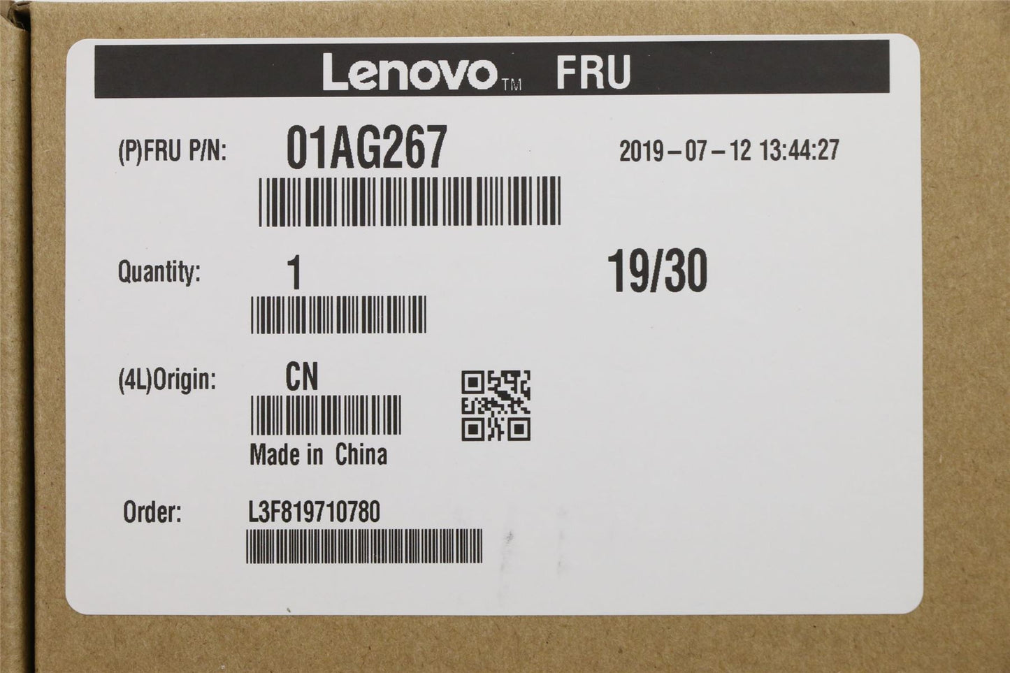 Lenovo SP AMD Ryzen7P 2700 3.2GHz 01AG267