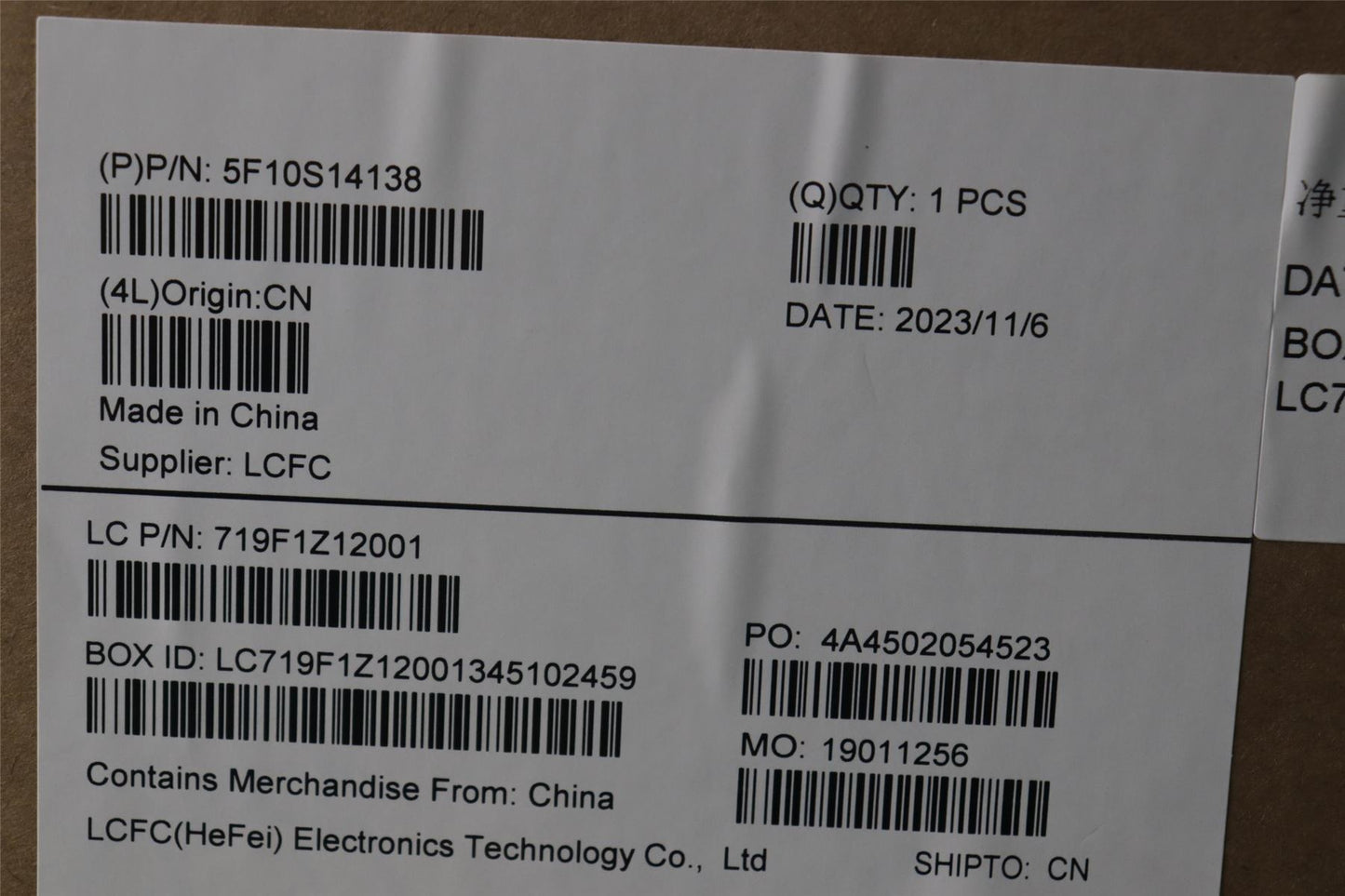 Lenovo FAN L 83G0 Kit 5F10S14138