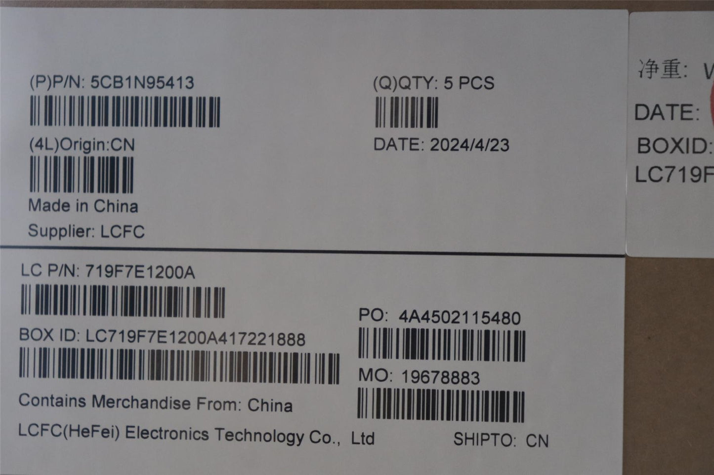 Lenovo Upper Case ASM_ENG L 83E6AG NBL 5CB1N95413