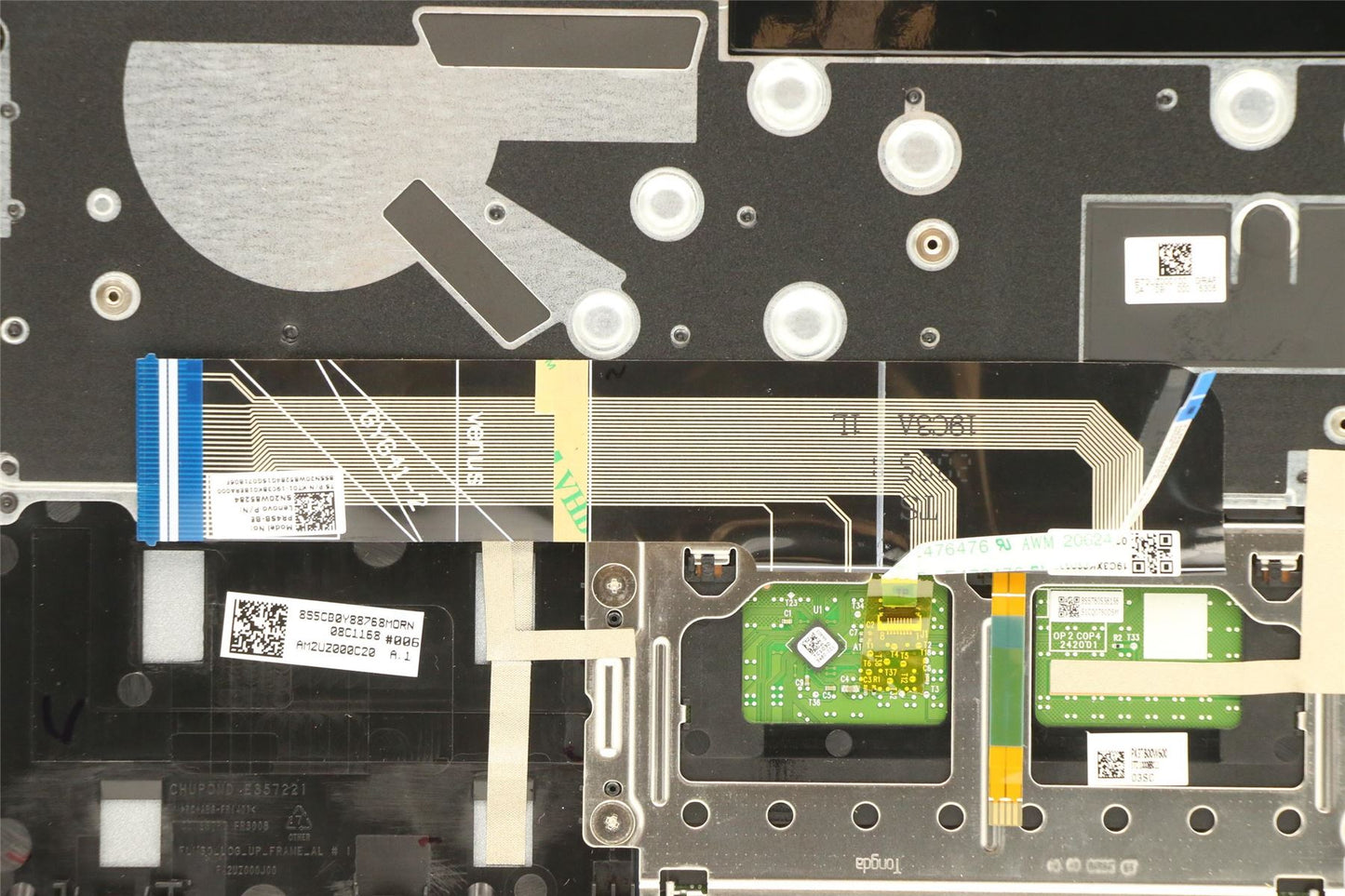 Lenovo IdeaPad 5 14ARE05 Palmrest Cover Touchpad Keyboard Belgian 5CB1A13848