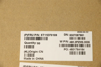Lenovo 5T11D70109 TAPE FRU TAPE REMOVABLE TAPE, (R+L)*5