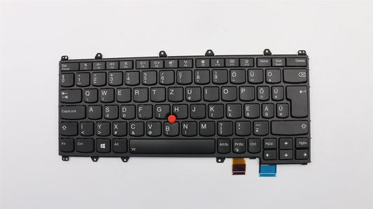 Lenovo Yoga X380 Keyboard Hungarian Black Backlit 01HW630