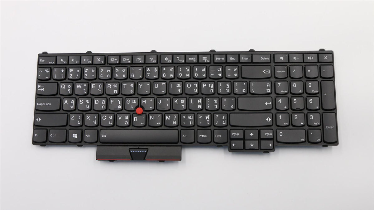 Genuine Lenovo ThinkPad P50 P70 Keyboard Thai Black Backlit 00PA322 00PA404