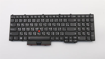Genuine Lenovo ThinkPad P50 P70 Keyboard Thai Black Backlit 00PA322 00PA404