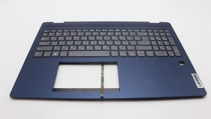 Lenovo IdeaPad 5 16IRU8 Keyboard Palmrest Top Cover Hebrew Abyss Blue 5CB1L30946