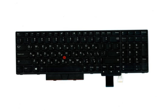 Lenovo ThinkPad T580 P52s Keyboard Icelandic Black 01HX193