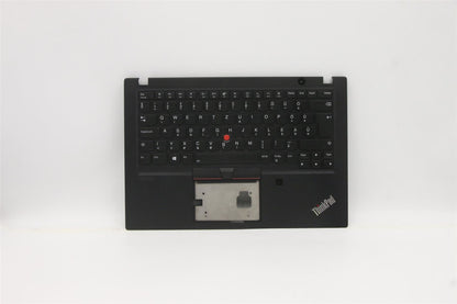 Lenovo ThinkPad T14s Palmrest Cover Keyboard Hungarian Black Backlit 5M10Z41501