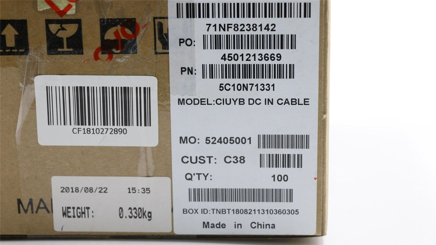 Lenovo Flex 5-1570 DC In Port Socket Power Cable 5C10N71331