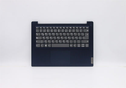 Lenovo IdeaPad 3-14ADA05 Palmrest Cover Touchpad Keyboard Blue 5CB0X56651