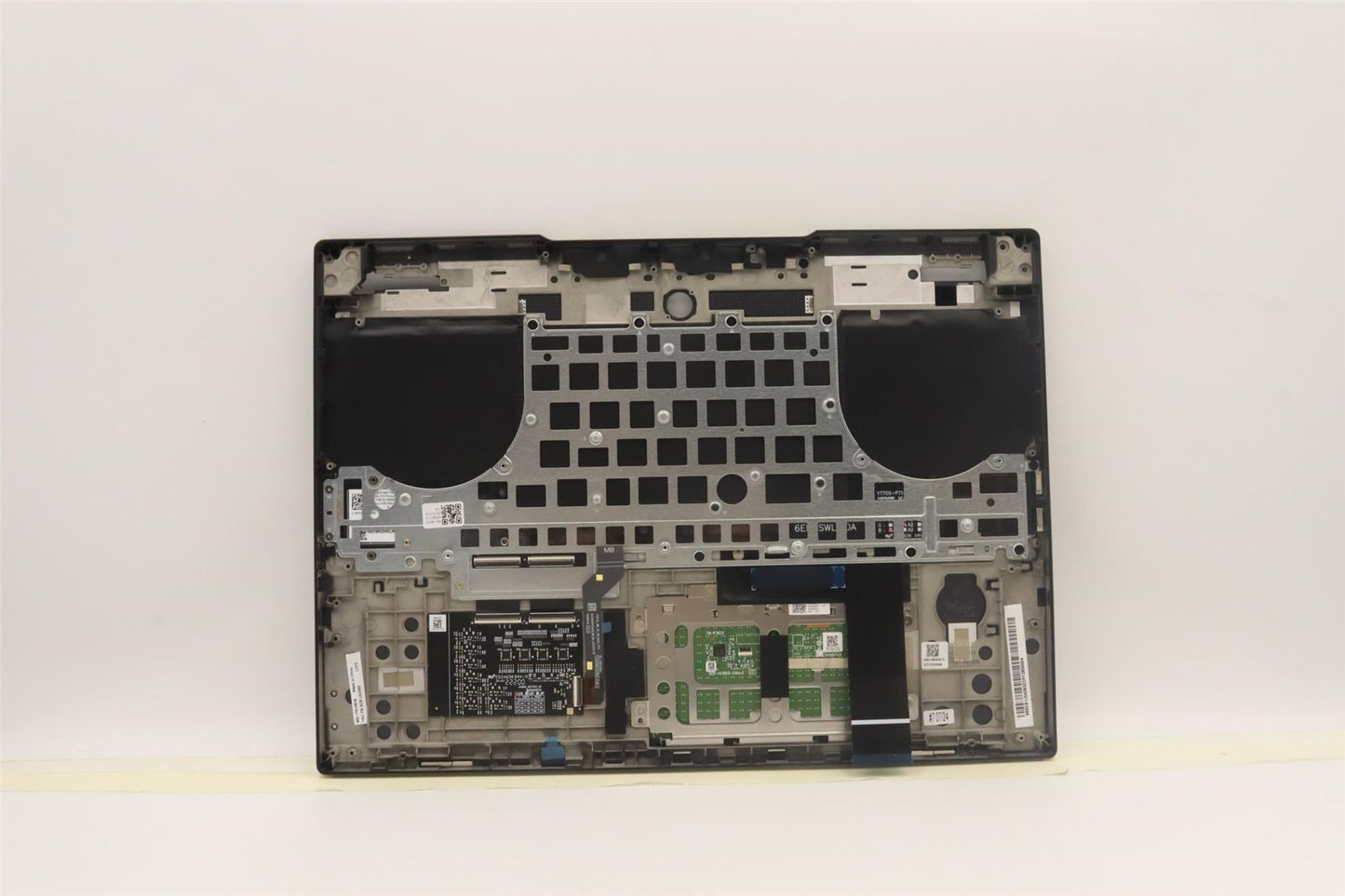 Lenovo S7 16IAH7 Palmrest Cover Touchpad Keyboard Hebrew Silver 5CB1J04293