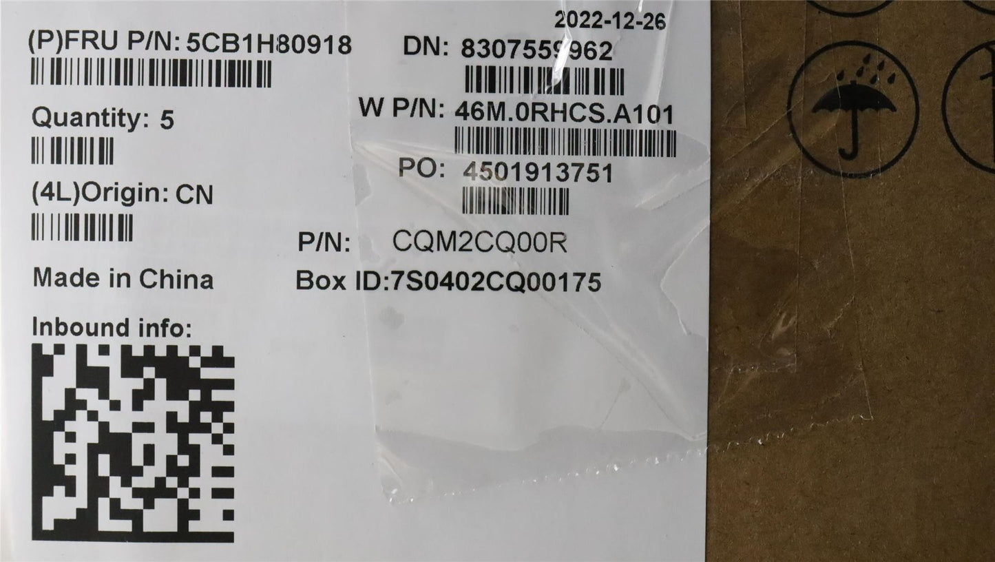 Lenovo Upper Case ASM_SPA W 82R8 CG 5CB1H80918