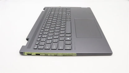 Lenovo Yoga 7 16IAH7 Palmrest Cover Touchpad Keyboard Arabic 5CB1J04268