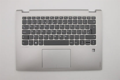 Lenovo Yoga 520-14IKB Keyboard Palmrest UK Mineral Grey 5CB0N67323