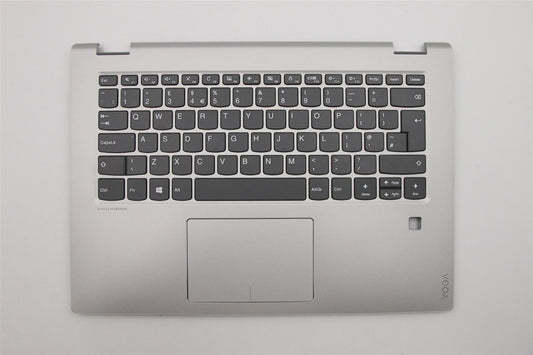 Lenovo Yoga 520-14IKB Keyboard Palmrest UK Mineral Grey 5CB0N67323