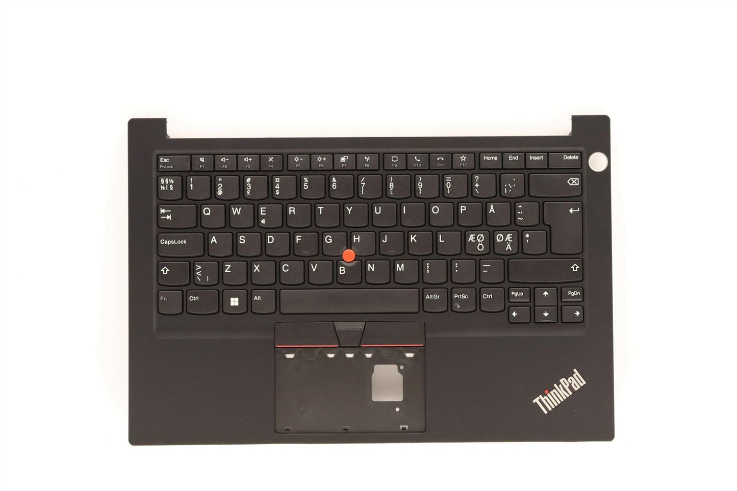 Lenovo ThinkPad E14 Gen 4 Palmrest Cover Keyboard Nordic Black 5M11C47340