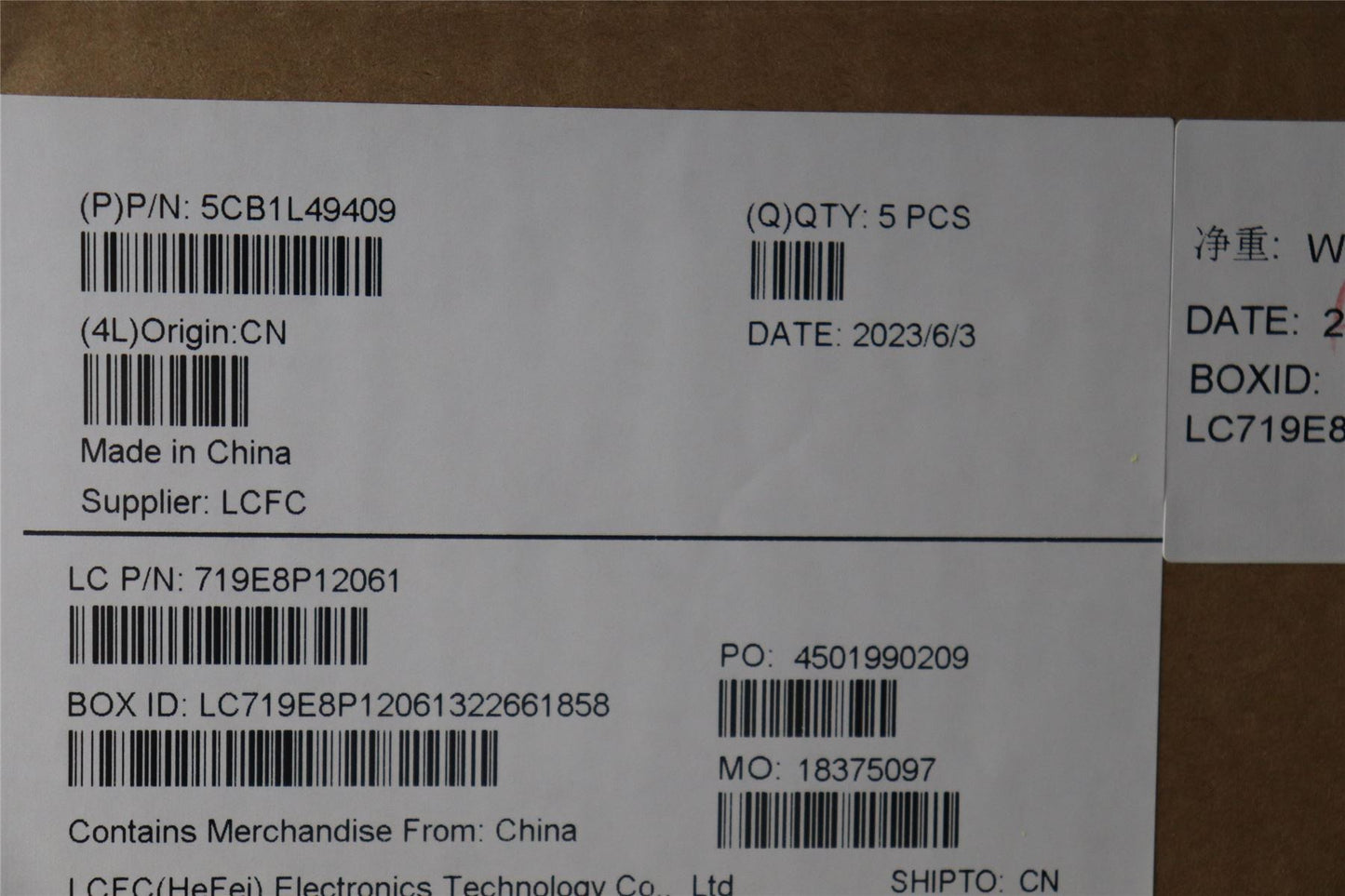 Lenovo Upper Case ASM_GER L82X6 NFP AG BL 5CB1L49409