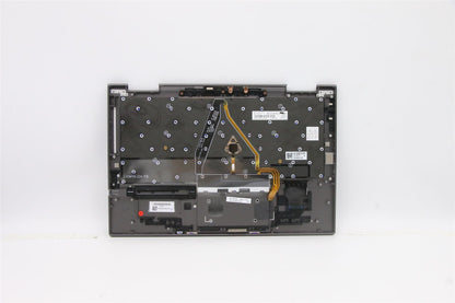 Lenovo ThinkPad X1 5th Gen Keyboard Palmrest Top Cover Danish 5M10Z37080
