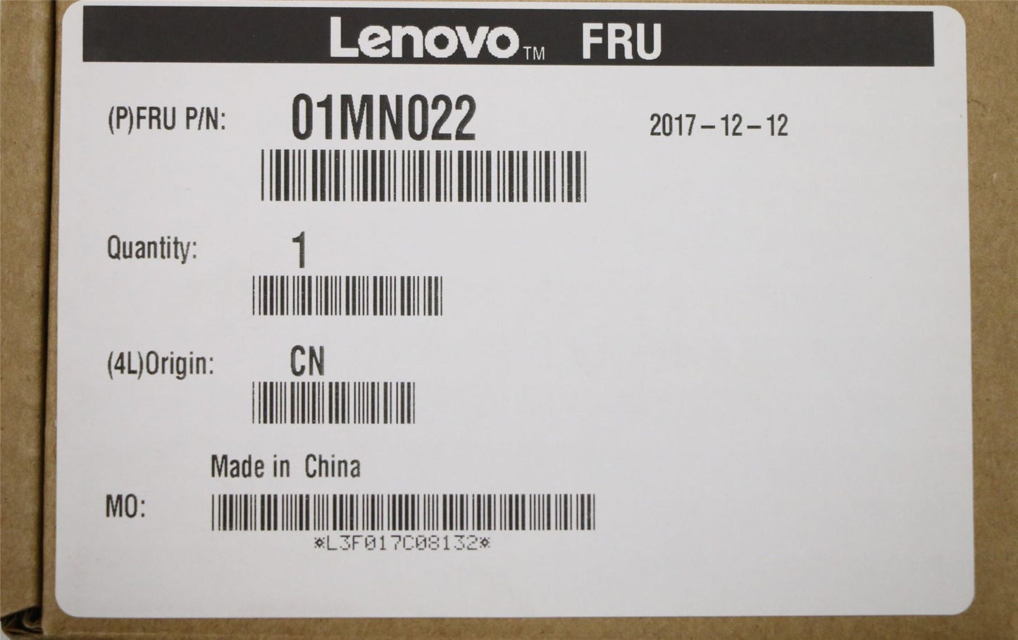 Lenovo M.2 SSD Push Pin Heatsink 01MN022