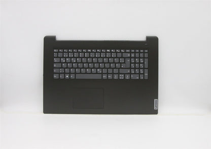 Lenovo V17 G2-ITL Keyboard Palmrest Top Cover German Grey 5CB1D01885