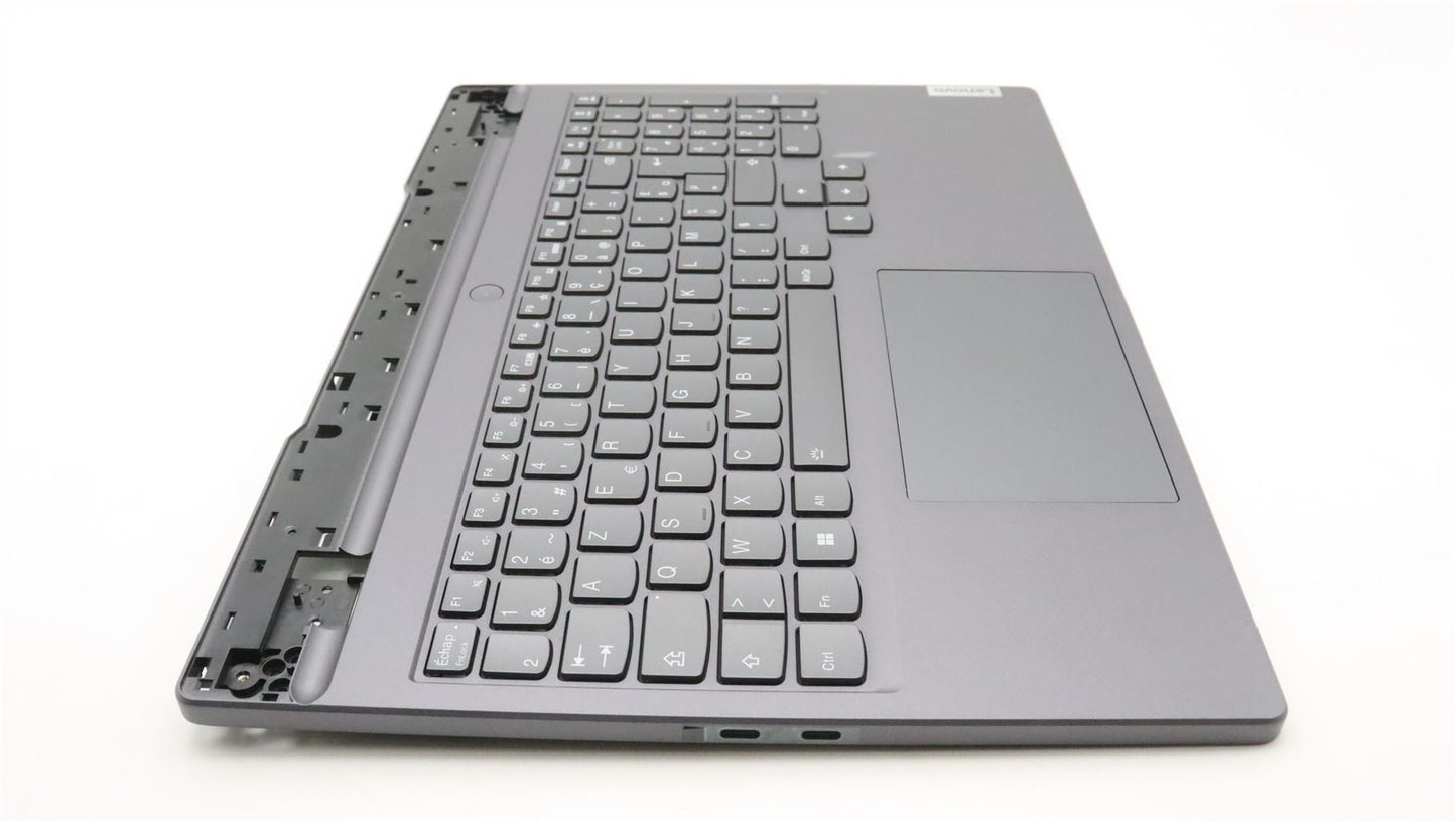 Lenovo 5 15IAH7 Palmrest Cover Touchpad Keyboard French Storm Grey 5CB1H23674