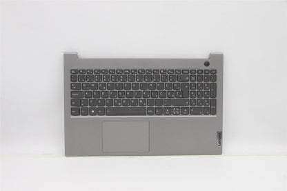 Lenovo ThinkBook 15 G2 ITL Tastatur Handballenauflage Obere Abdeckung Slowenisch Grau 5CB1B35013