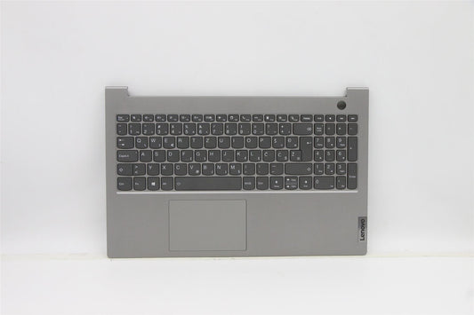 Lenovo ThinkBook 15 G2 ITL Tastatur Handballenauflage Obere Abdeckung Slowenisch Grau 5CB1B35013