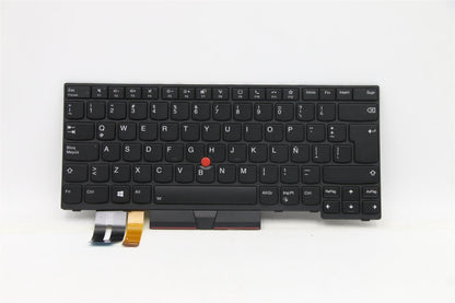 Lenovo ThinkPad T14 2 Keyboard Latin Spanish Black Backlit 5N20X68848