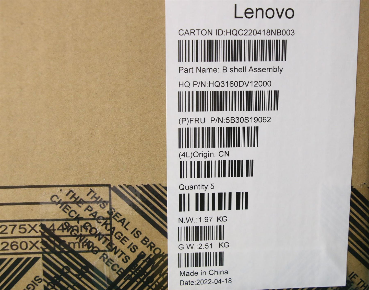 Lenovo IdeaPad 5 16IAH7 5 16ARH7 Bezel front trim frame Cover Black 5B30S19062