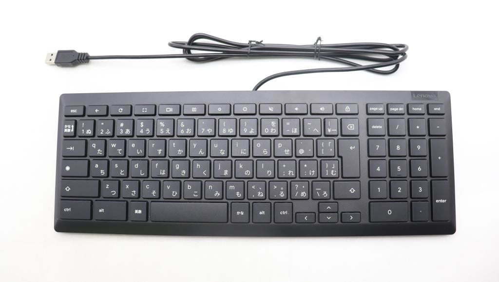 Lenovo DT_KYB Primax Chrome USB KB_Black Japane Keyboard 5D51J61971