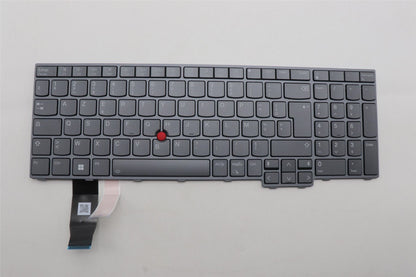 Lenovo ThinkPad T16 Gen 2 P16s Gen 2 Keyboard French Grey Backlit 5N21K05458