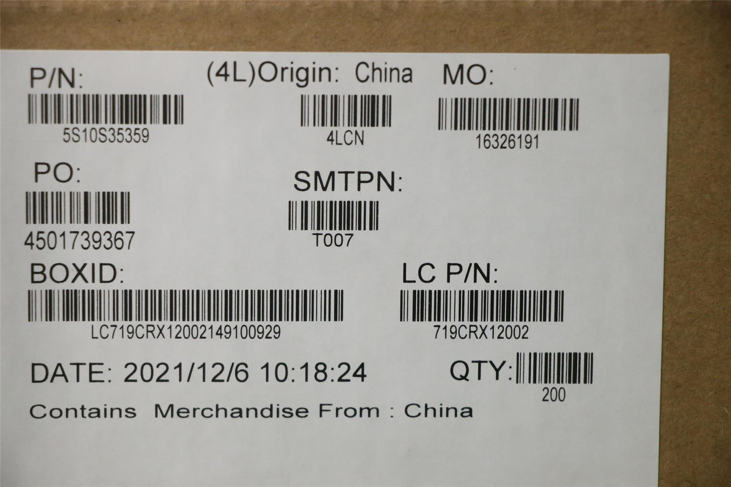 Lenovo SCREW SCREW L82L0 M2.0D 2.3L 5.0 D 0.5T 5S10S35359